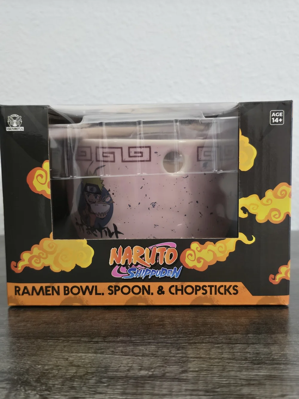 Naruto Ramen Bowl Set with Chopsticks